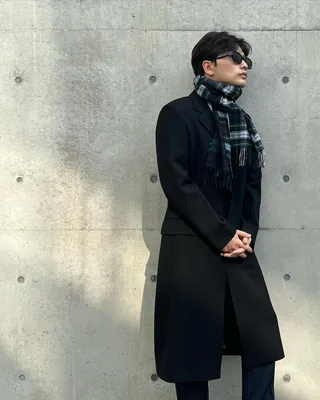 목도리로 패션센스🆙 이미지