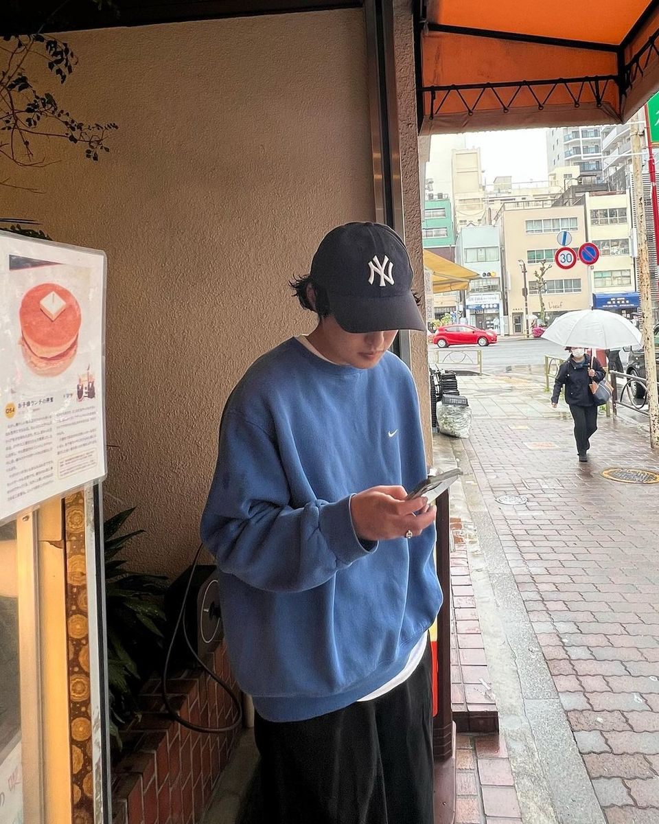 깔끔하게 로고 맨투맨🔥 이미지
