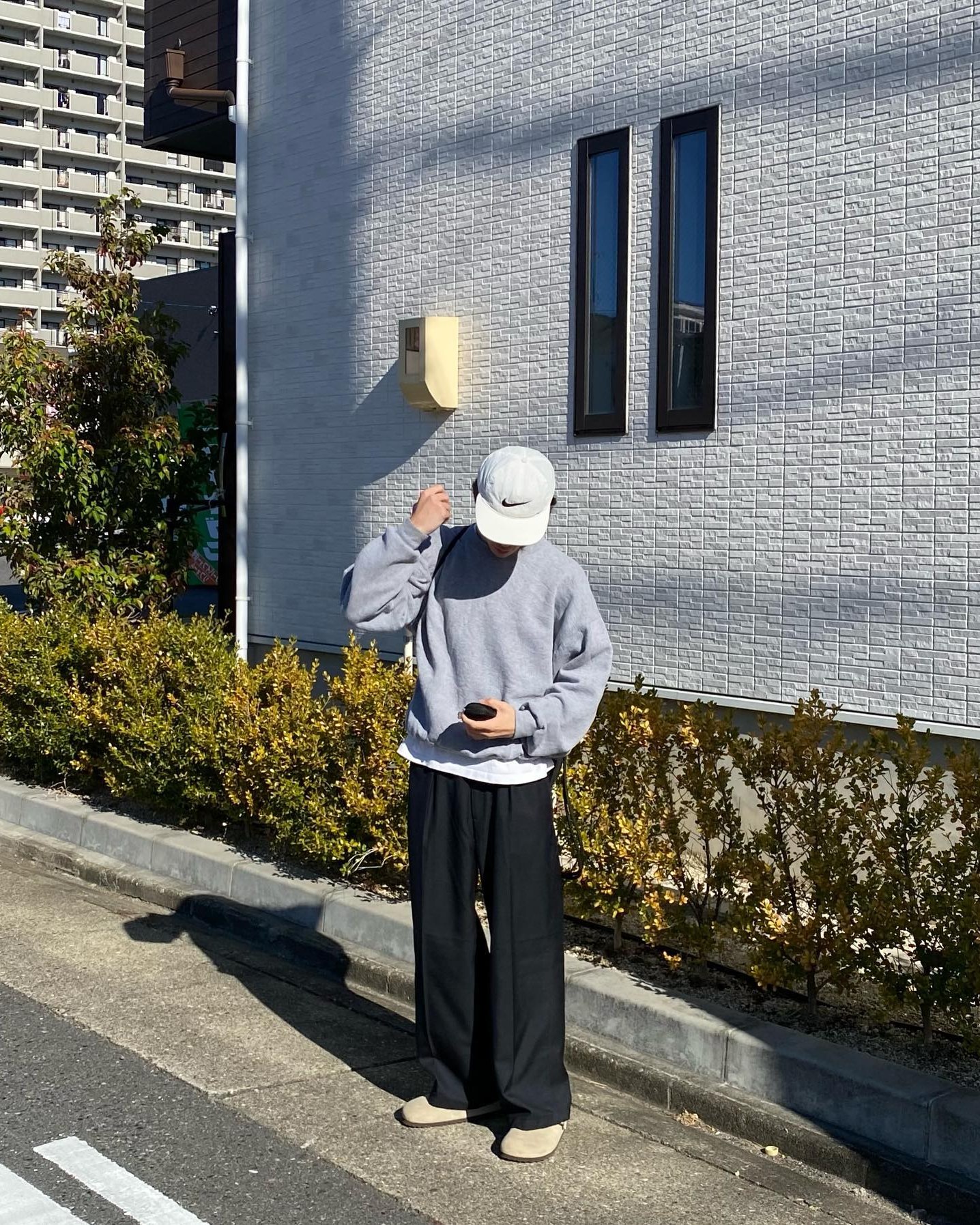 회색 무지 맨투맨 하나면 충분🐺 이미지7