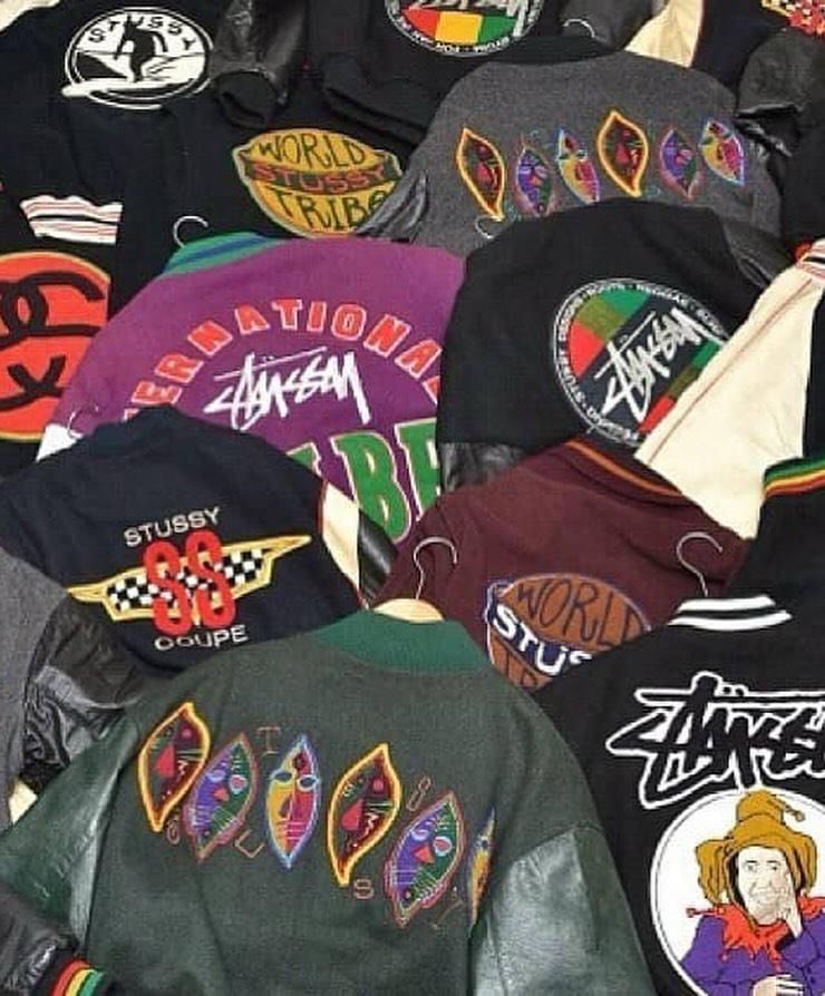 빈티지감성 진한 스투시 바시티⚾️ 이미지