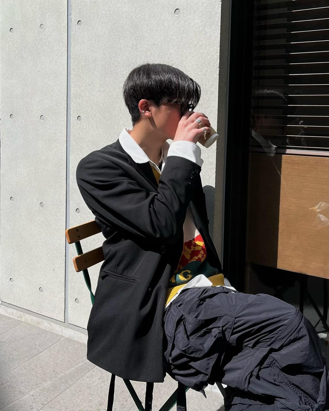 블레이저 걸치기🕶 이미지