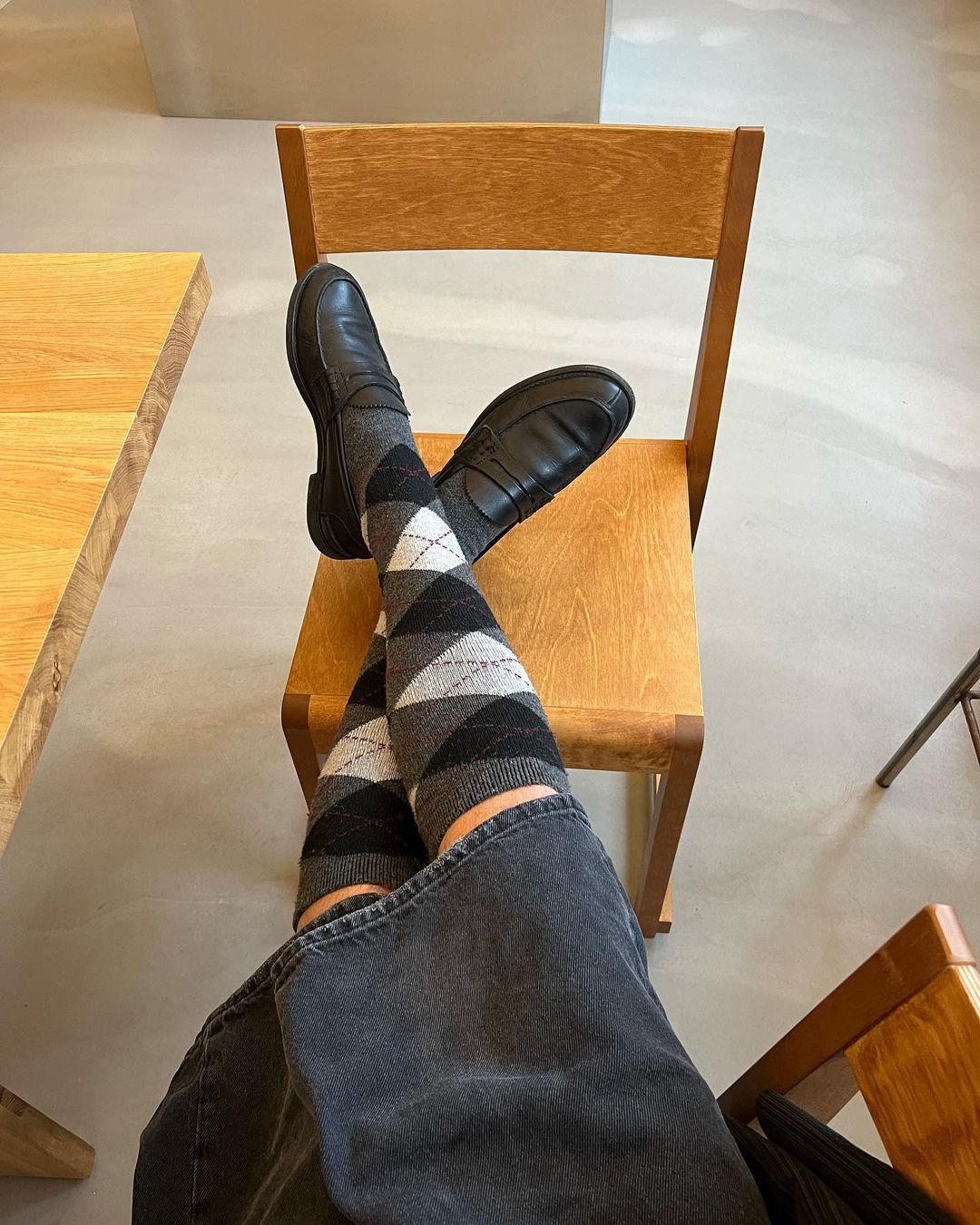 양말에 아가일 패턴 심기♦️ 이미지3