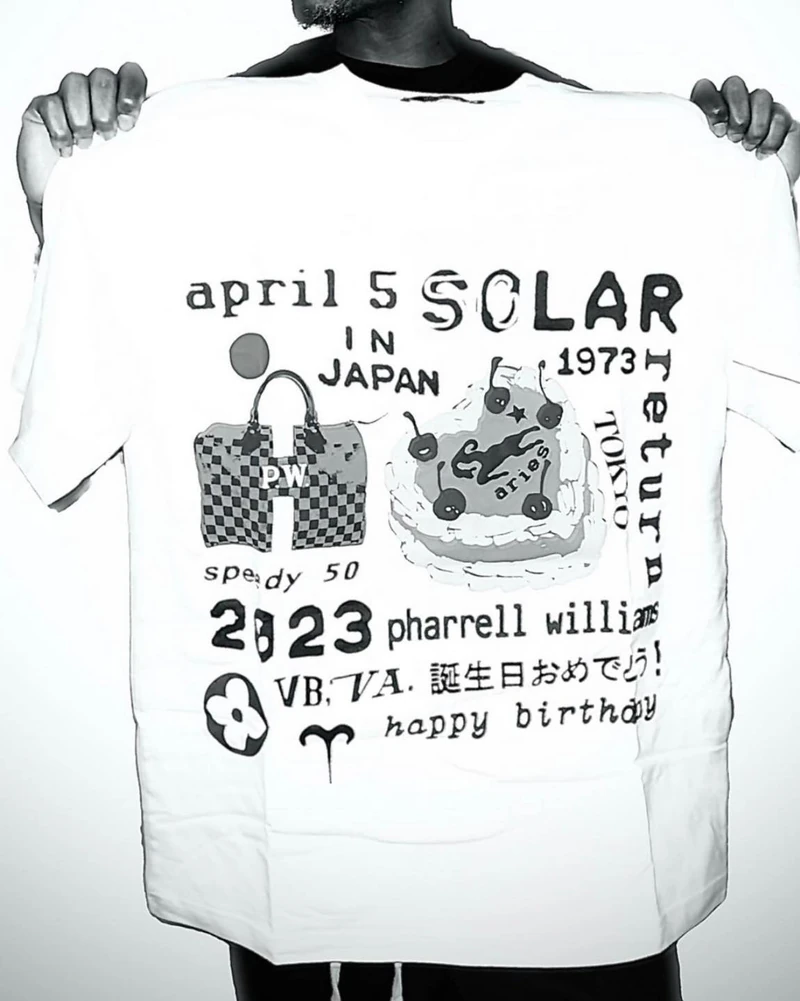퍼렐의 50세 생일 콜라보 굿즈🎂 이미지2