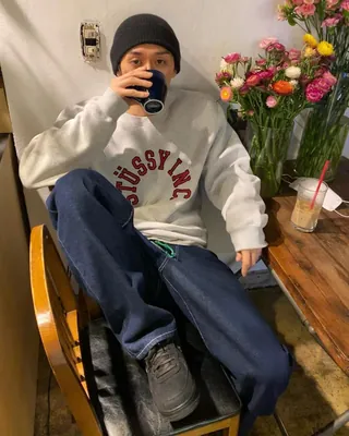 맨투맨만큼 편한게 또 없지💨 이미지