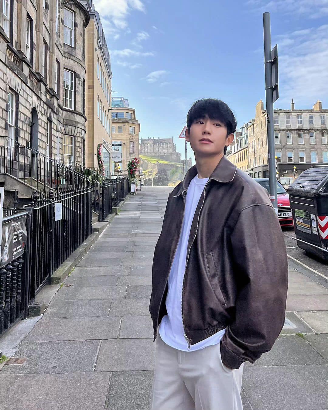 묵직한 가죽 집업 입자😎☠️ 이미지