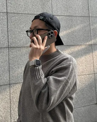 무채색 니트만의 담백함🧶⛄️ 이미지