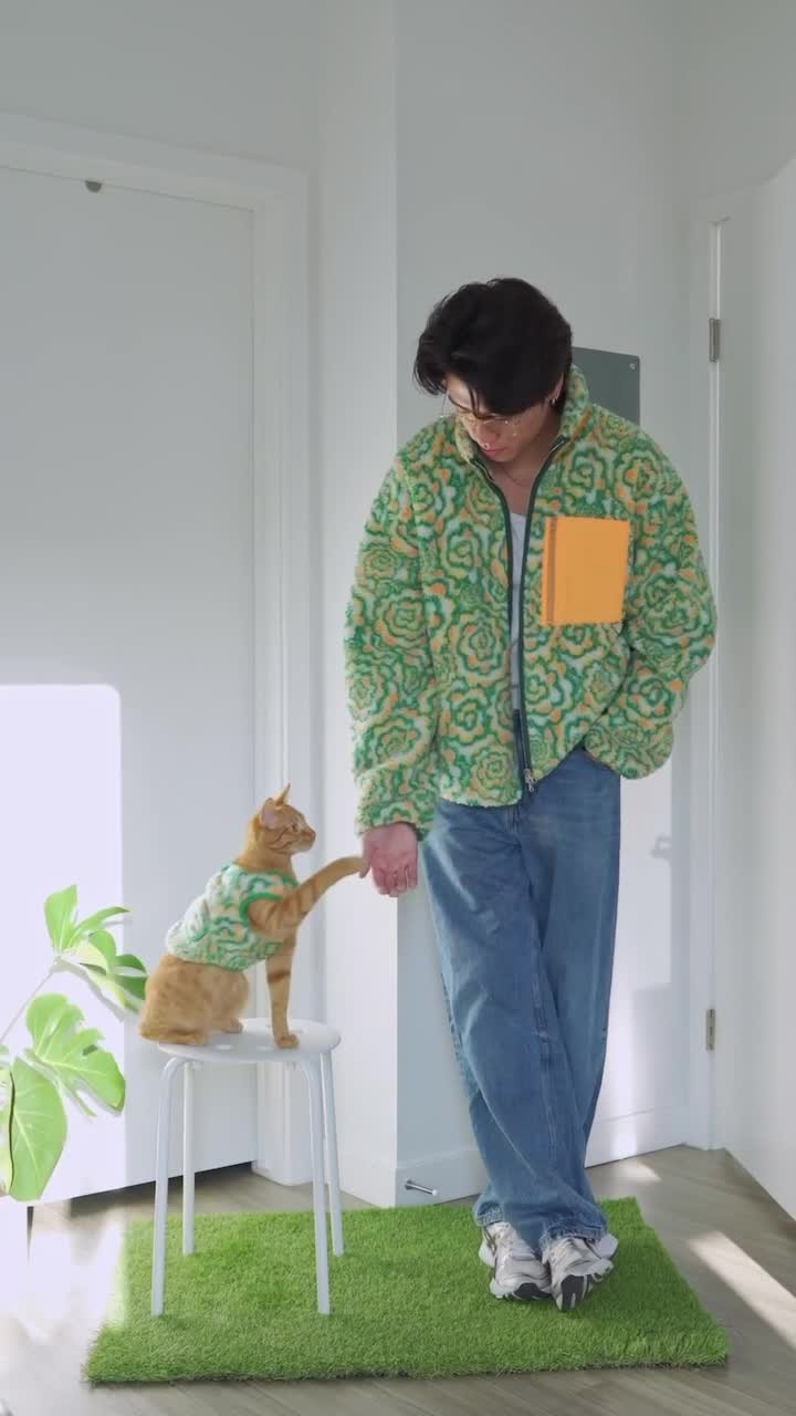 커플룩 할 사람 없지🤣고양이랑 맞춰 입어😺 이미지