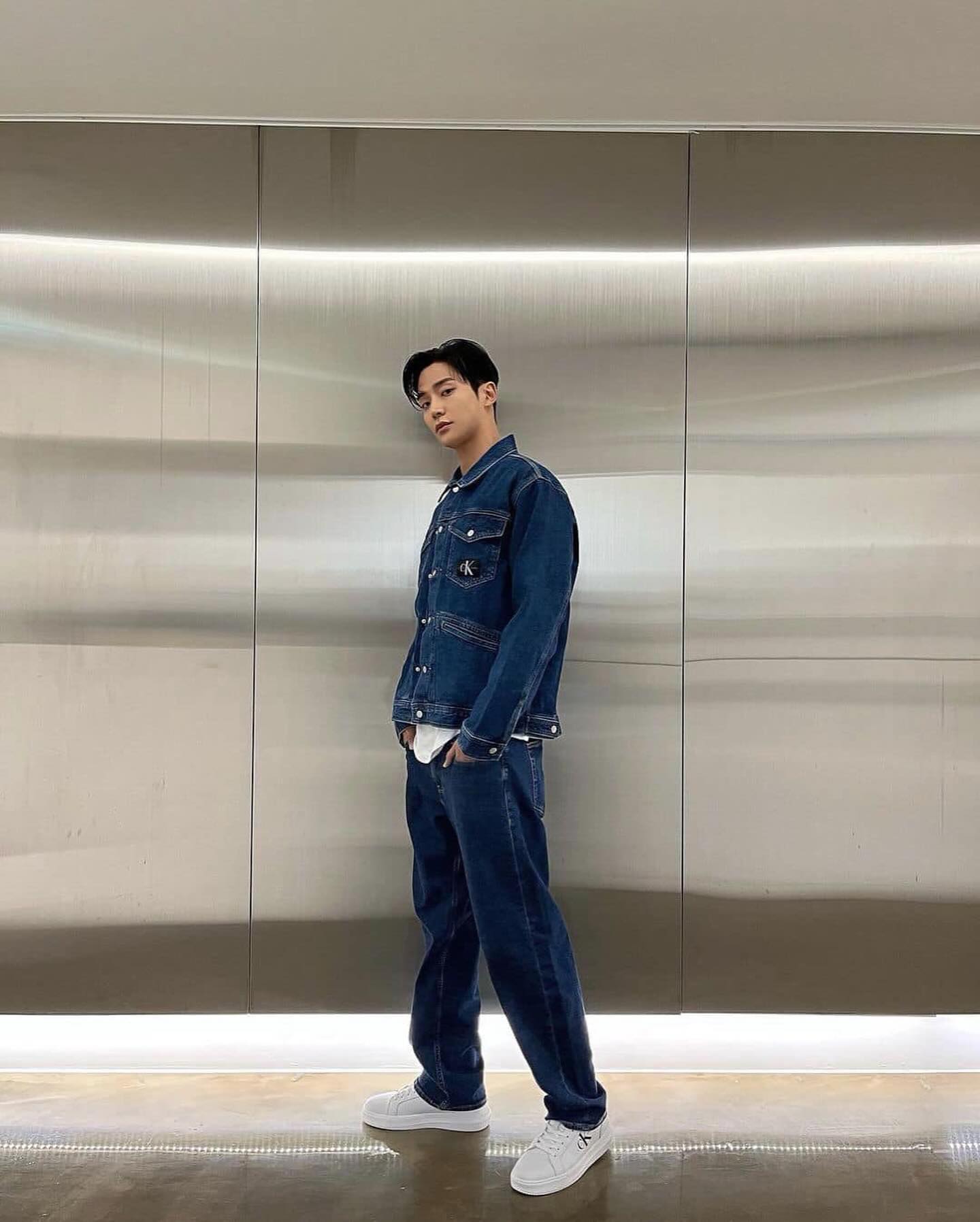 코디 성공율 100퍼 데님 셋업👖 이미지