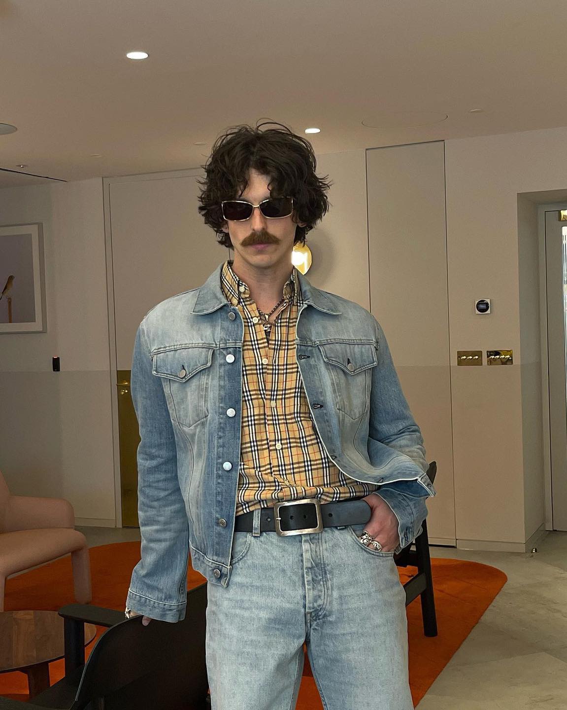 Y2K 공대셔츠 1티어 버버리🇬🇧 이미지3