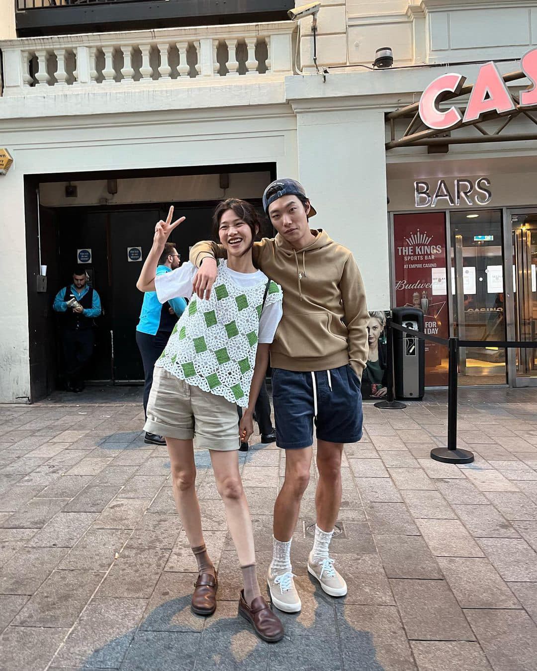 저녁엔 후드에 반바지 도전👍🌆 이미지