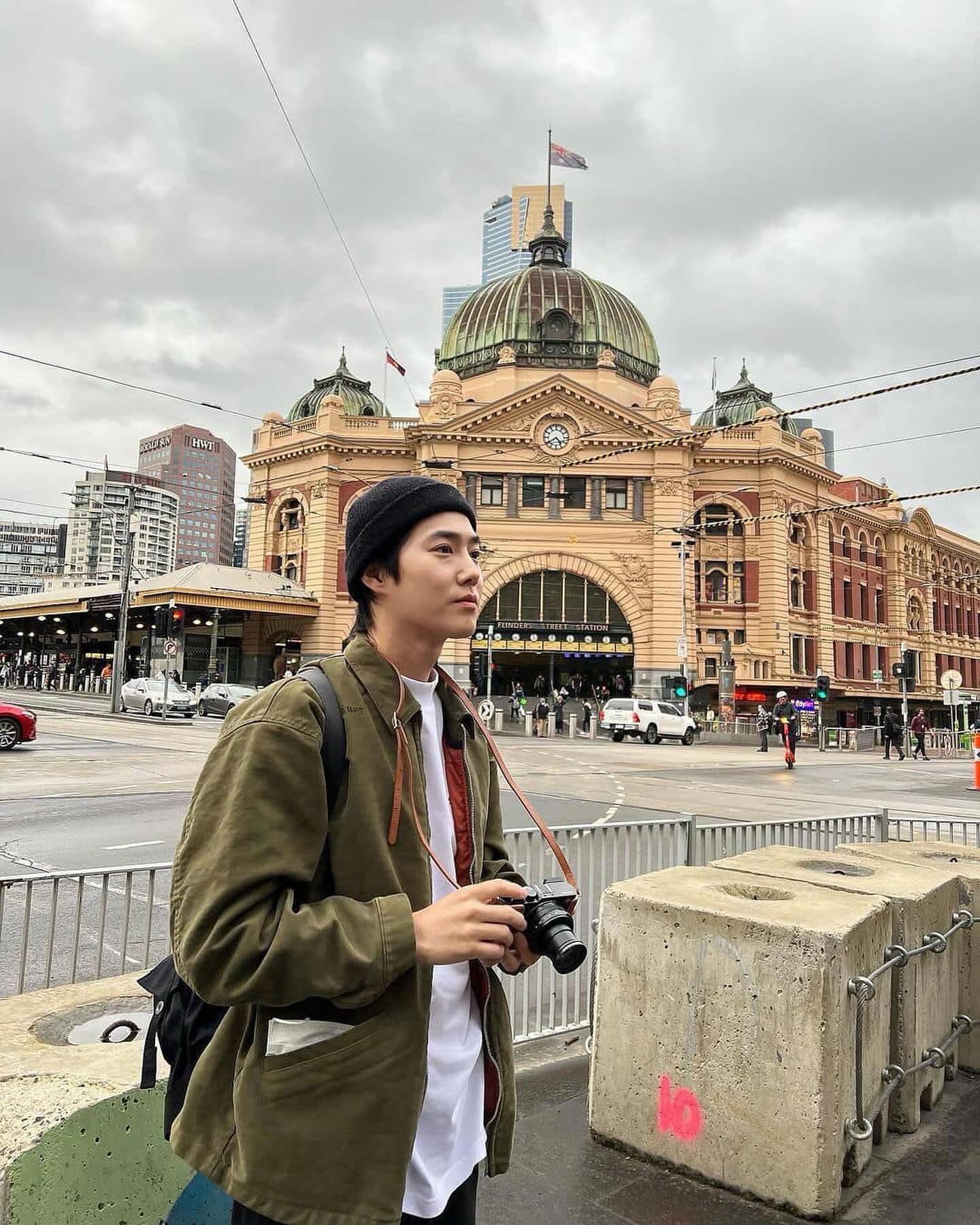 머리하기 귀찮을 때 검정비니📸 이미지