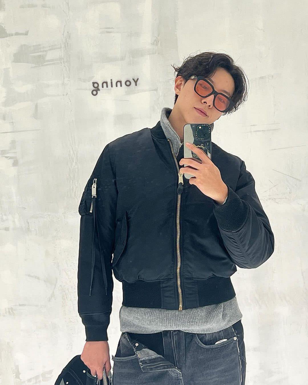 수컷향 폴폴 봄버자켓🧔🏻‍♂️✈️ 이미지