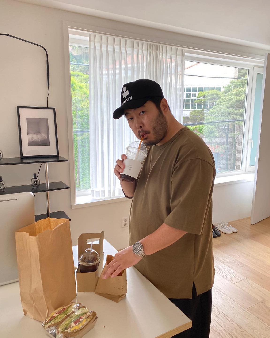 여름 볼캡 활용 장인 김기방🧢☀️ 이미지8