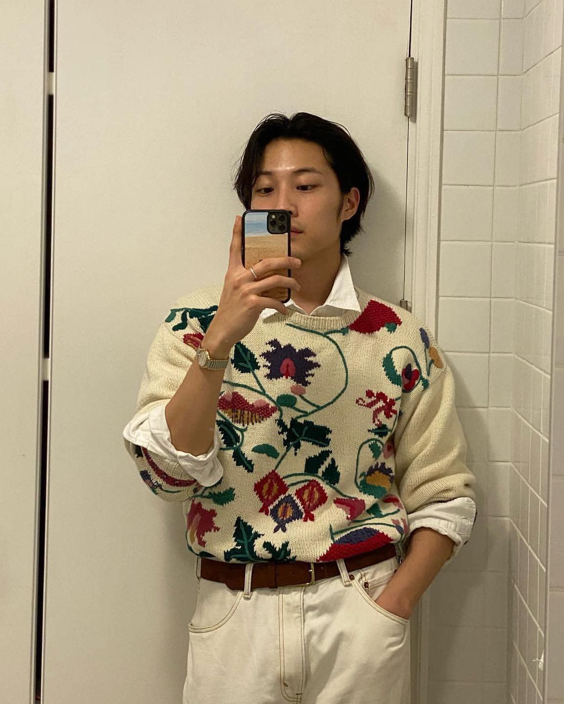 봄이니까 형들처럼 꽃무늬💐 이미지6