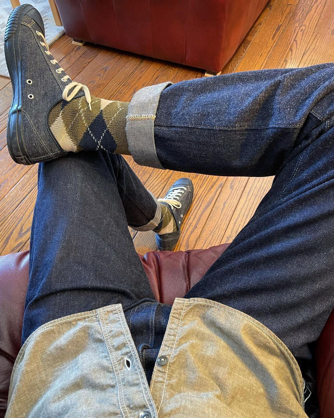 양말에 아가일 패턴 심기♦️ 이미지5