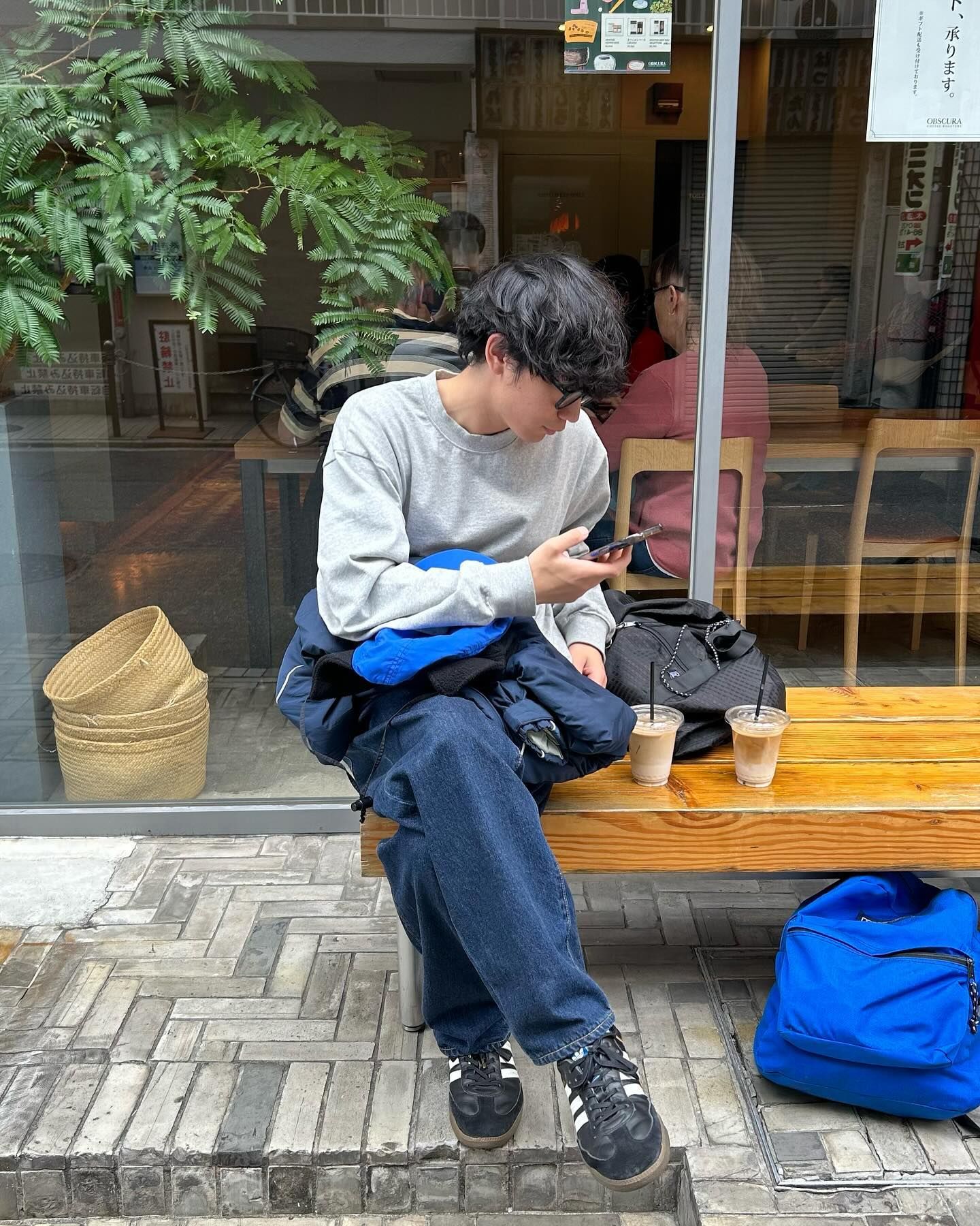 회색 무지 맨투맨 하나면 충분🐺 이미지4