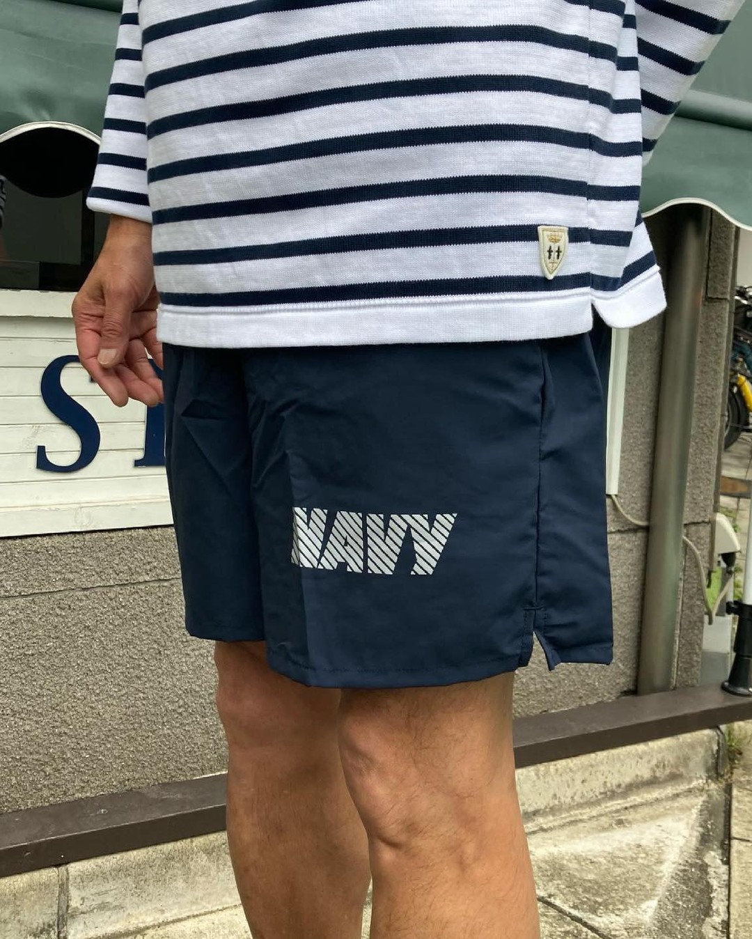 데일리도 이쁜 미해군 반바지⚓ 이미지1