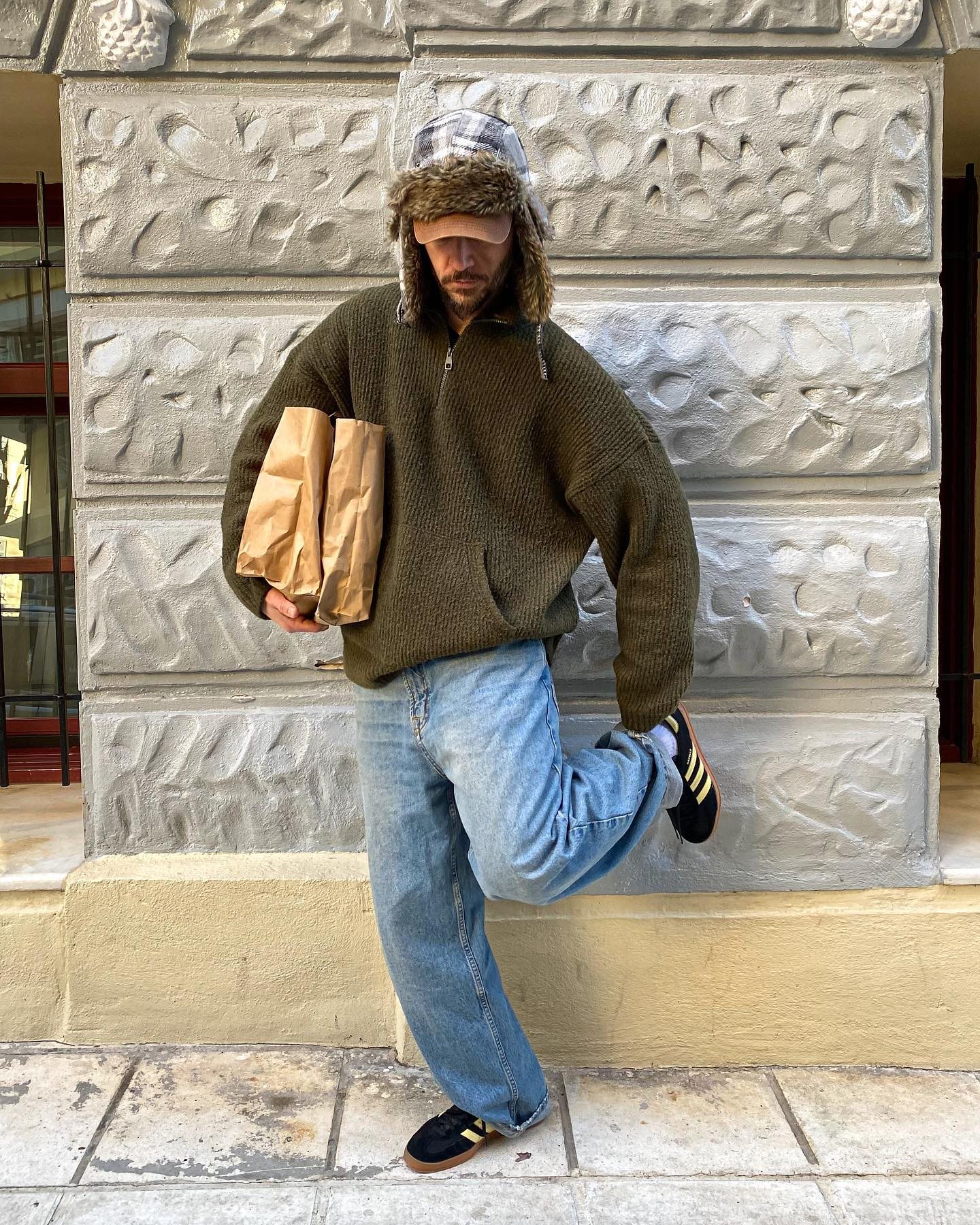 데님엔 삼선 땡겨야지👖 이미지