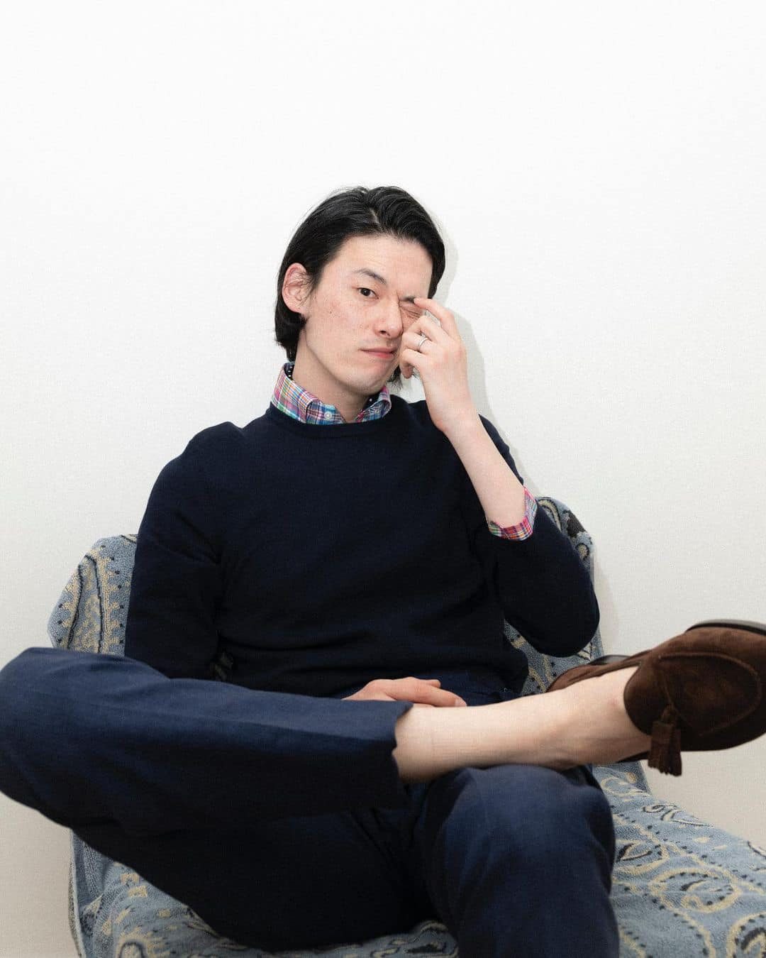 층층이 니트에 셔츠 레이어드🧶👔 이미지6