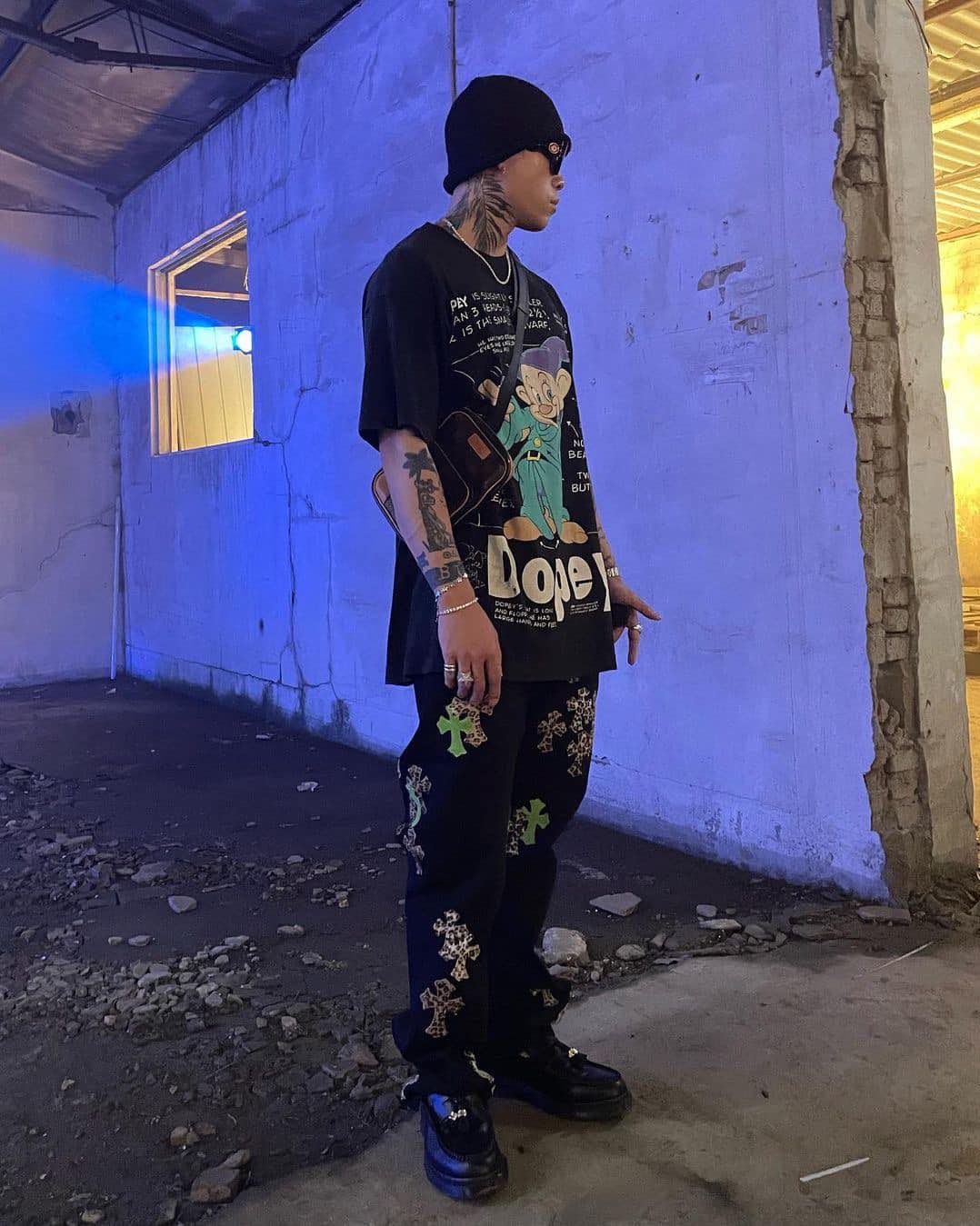 전천후 스트릿템 크롬 데님👖🛠️ 이미지3