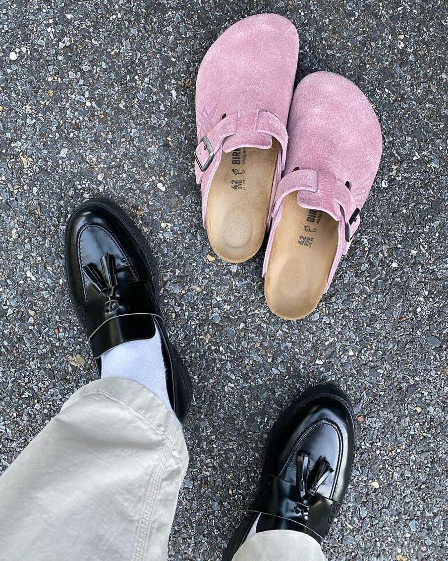 로퍼 단짝은 흰 양말🧦👞 이미지
