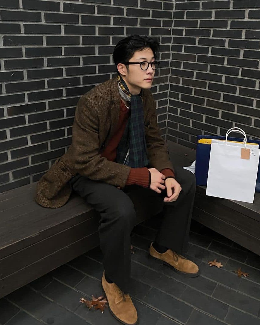 슬슬 머플러로 여며야지🧣 이미지