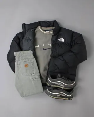 노페패딩 일주일 돌려입기⛰️ 이미지