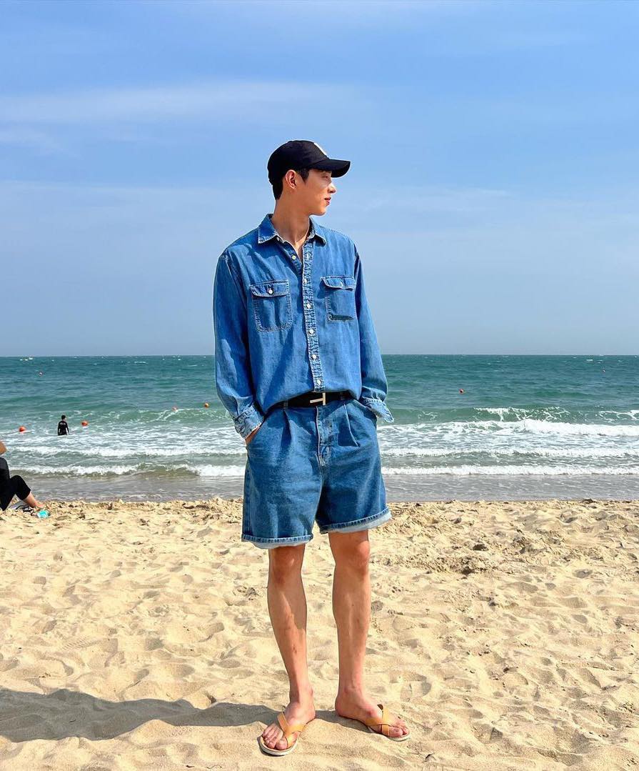 이목구비 너무 시원한 형 데일리룩🌊 이미지3