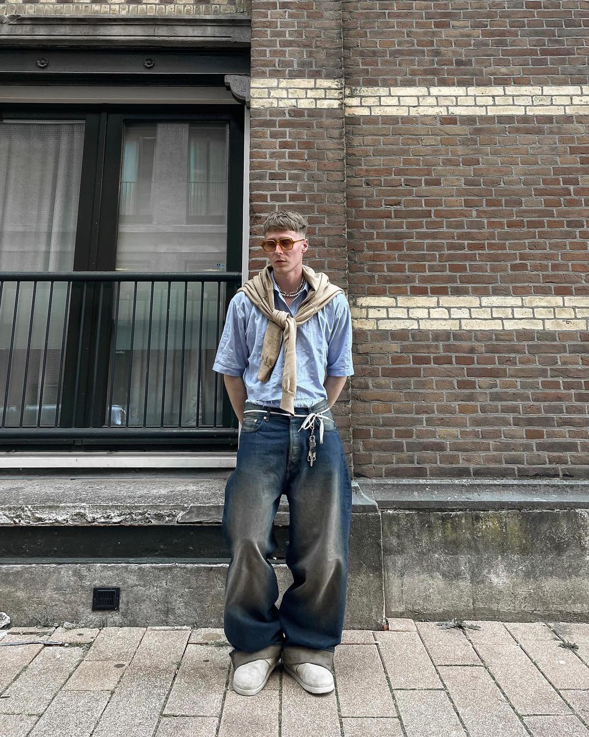 핏 좋은 와이드데님 레퍼런스👀 이미지