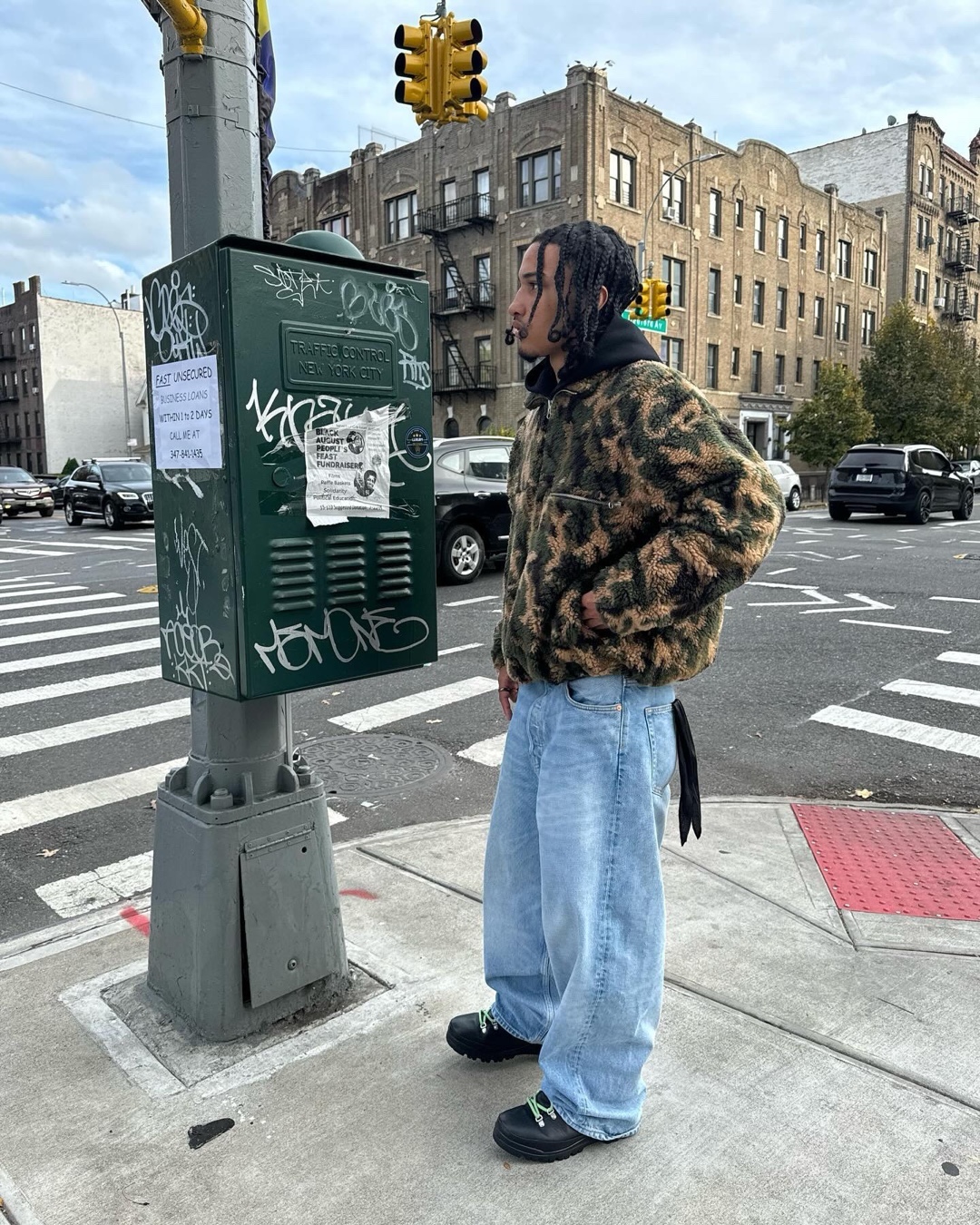 플리스 데님으로 간단 겨울코디♠​ 이미지4