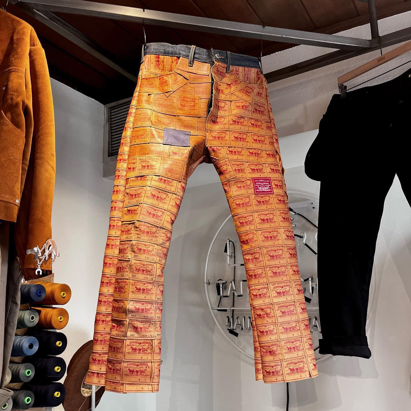 리바이스 패치로 만든 데님👖 이미지