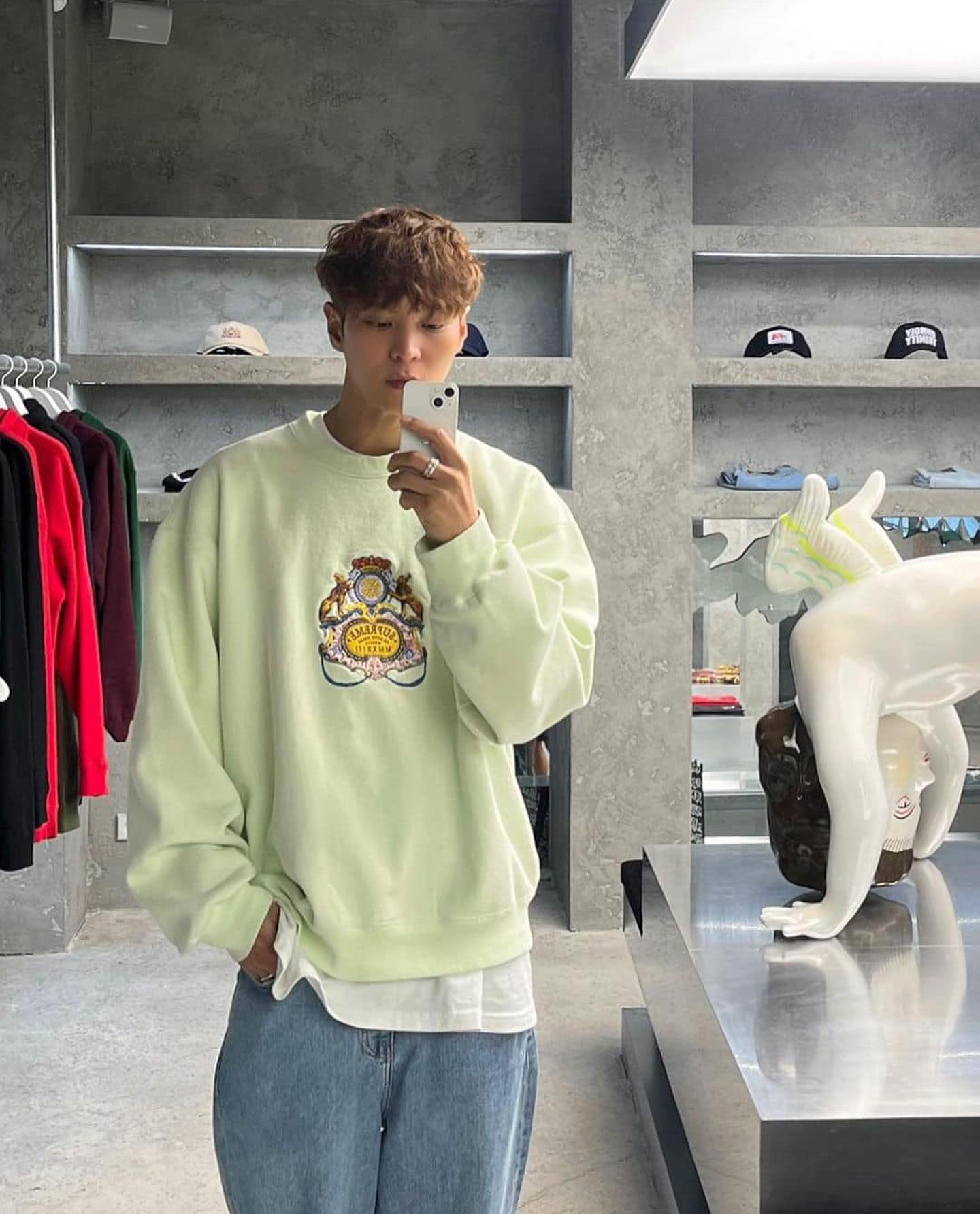 흰 티 레이어드 간단하잖아🙌 이미지9