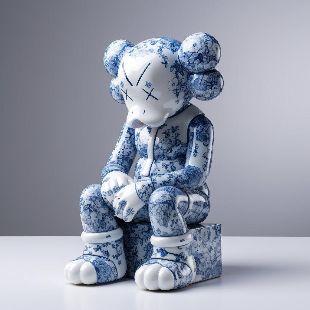 동양적 오브제로 해석한 서양캐릭터👀 이미지