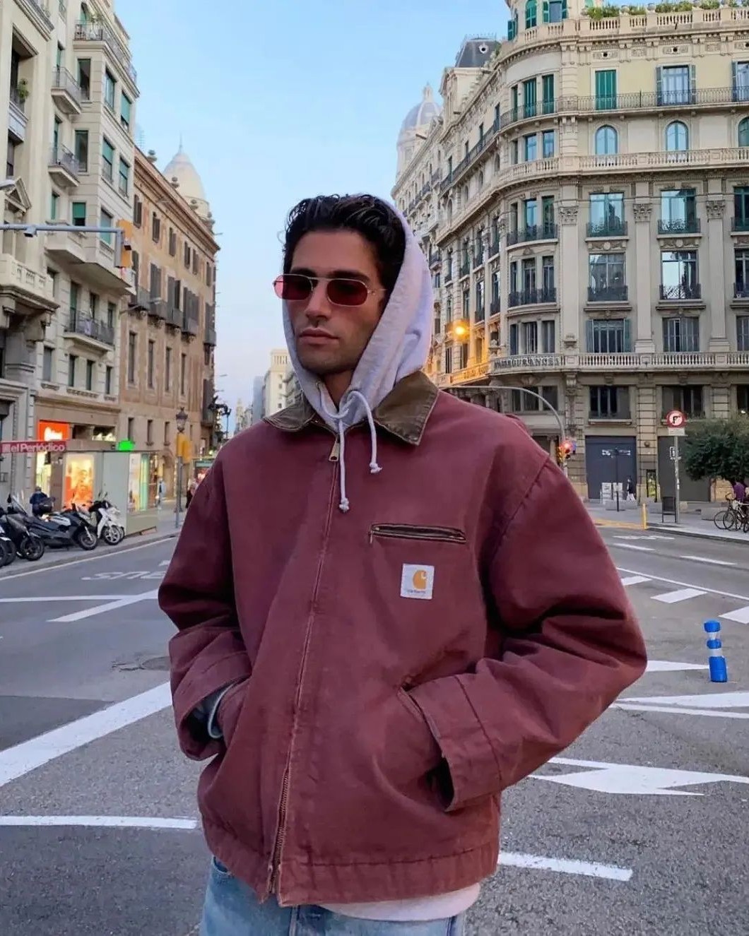 칼하트 워크자켓 입는 공식🐻🥑 이미지