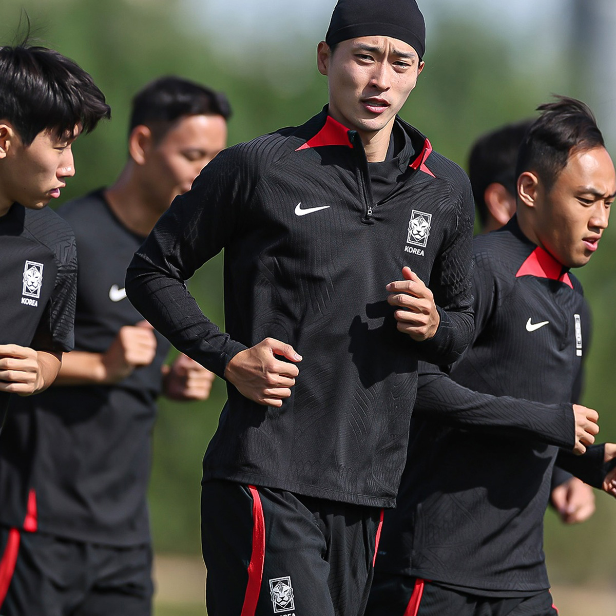 장난 없는 인자강 이강인의 하체🇰🇷🏋️♂️아시안컵 국가대표팀은 트레이닝 중⚽️ 이미지5