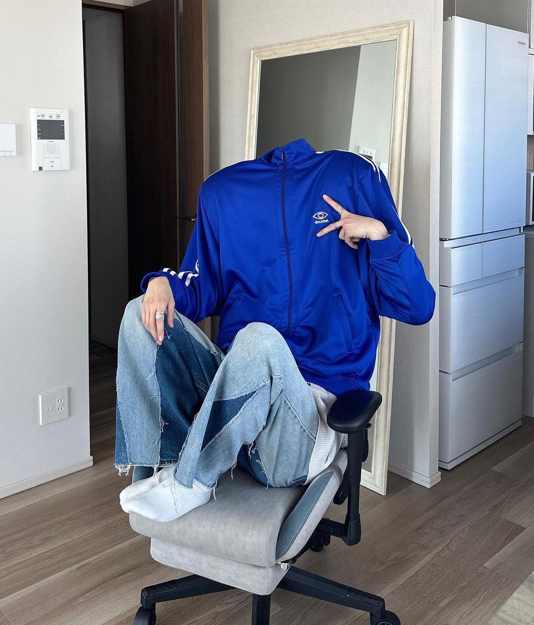 더블렛 후디 입는 법🌰 이미지5