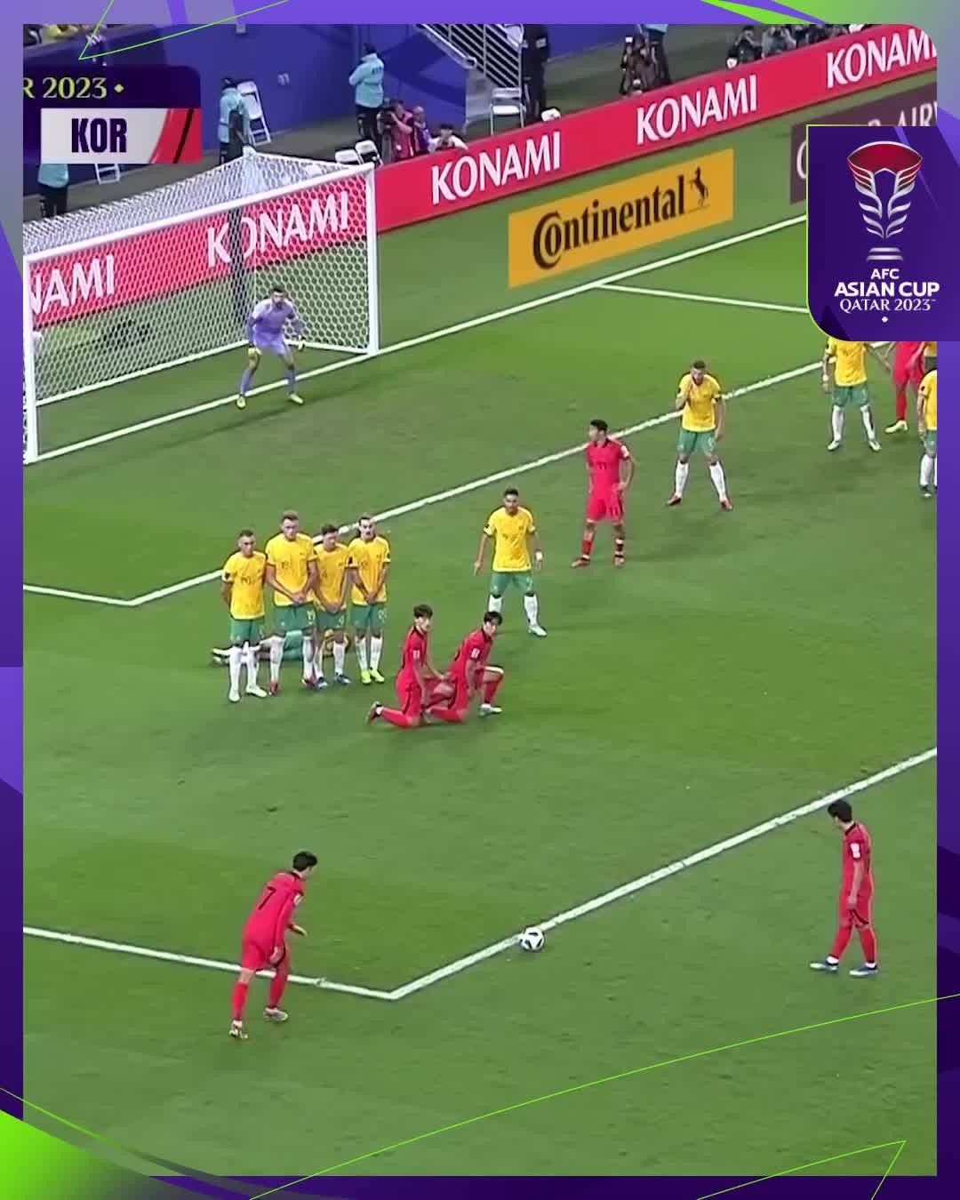아시안컵 최고의 골 후보⚽️🏆손흥민의 호주전 프리킥🔥⁠ 이미지
