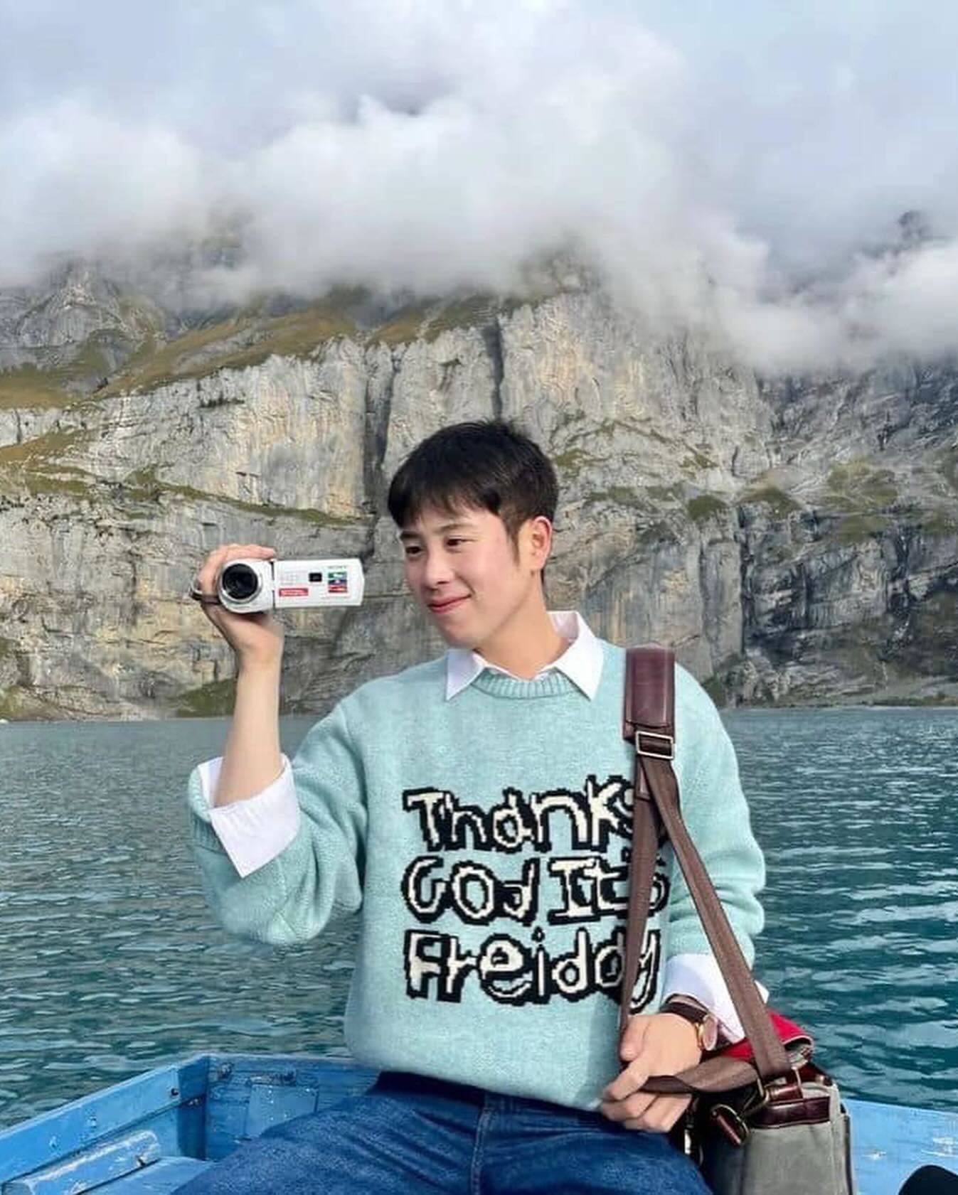 니트+셔츠 조합 장인 피오🧶👔 이미지7