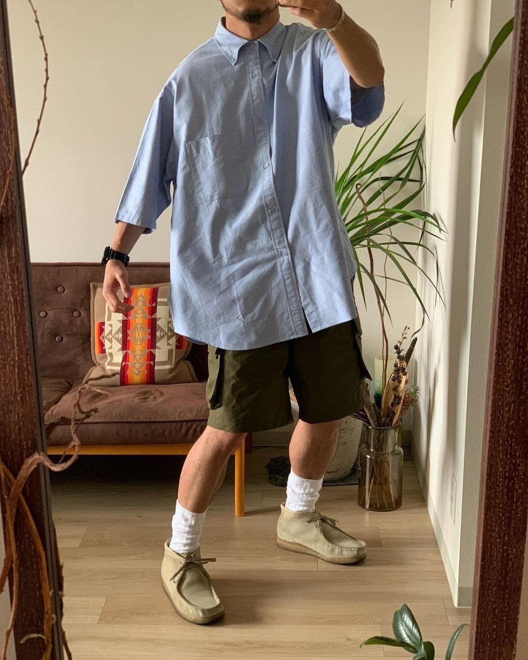 반바지+클락스 100점 조합💯 이미지