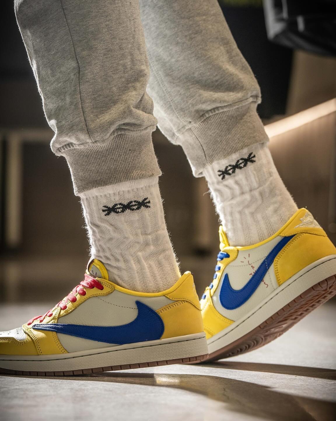 트래비스 스캇 조던 1 '카나리'🦜🌵올해 5월 출시 확정✔️ 이미지