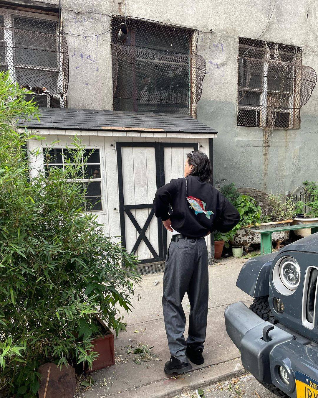 가을 올블랙 코디 가보자고♟️♣️ 이미지