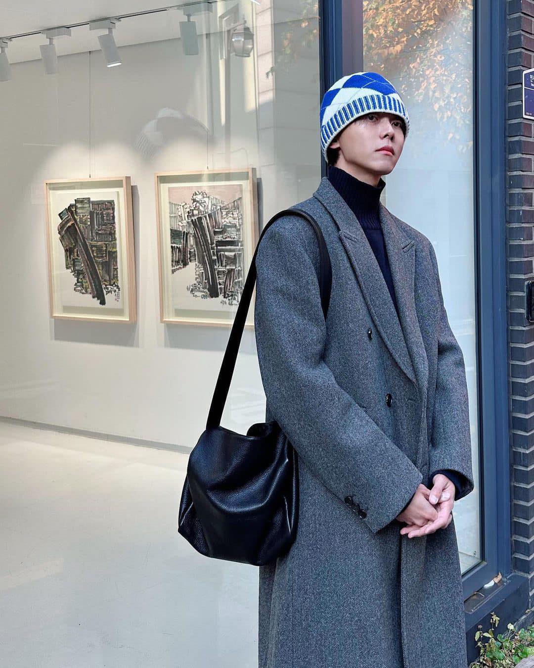 남성미 강조하는 검정 목폴라🧔🏻♂️ 이미지7