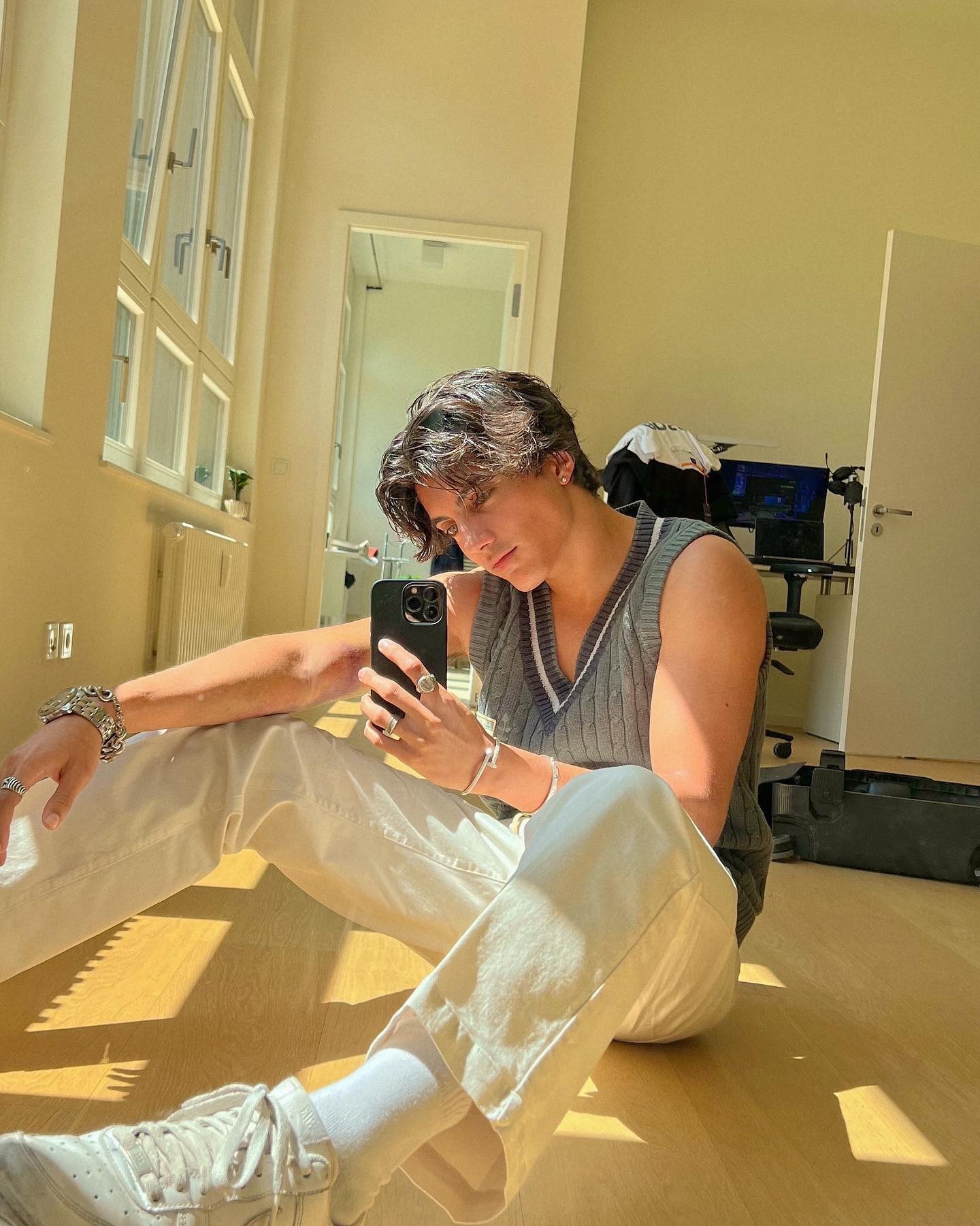 니트조끼 사라🧶두번 사라👊⁠ 이미지6