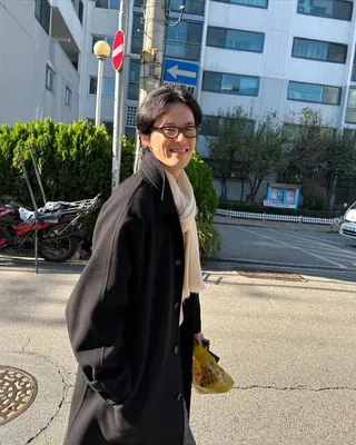 코트에 머플러면 겨울 거뜬 🕵🏻🧣 이미지