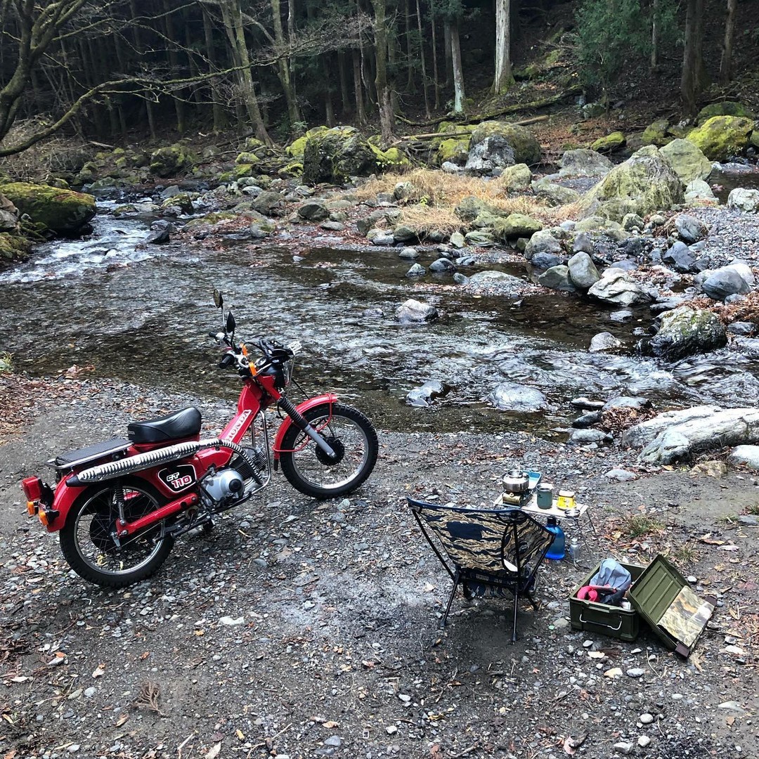 바이크와 유유자적🍃🏍 이미지
