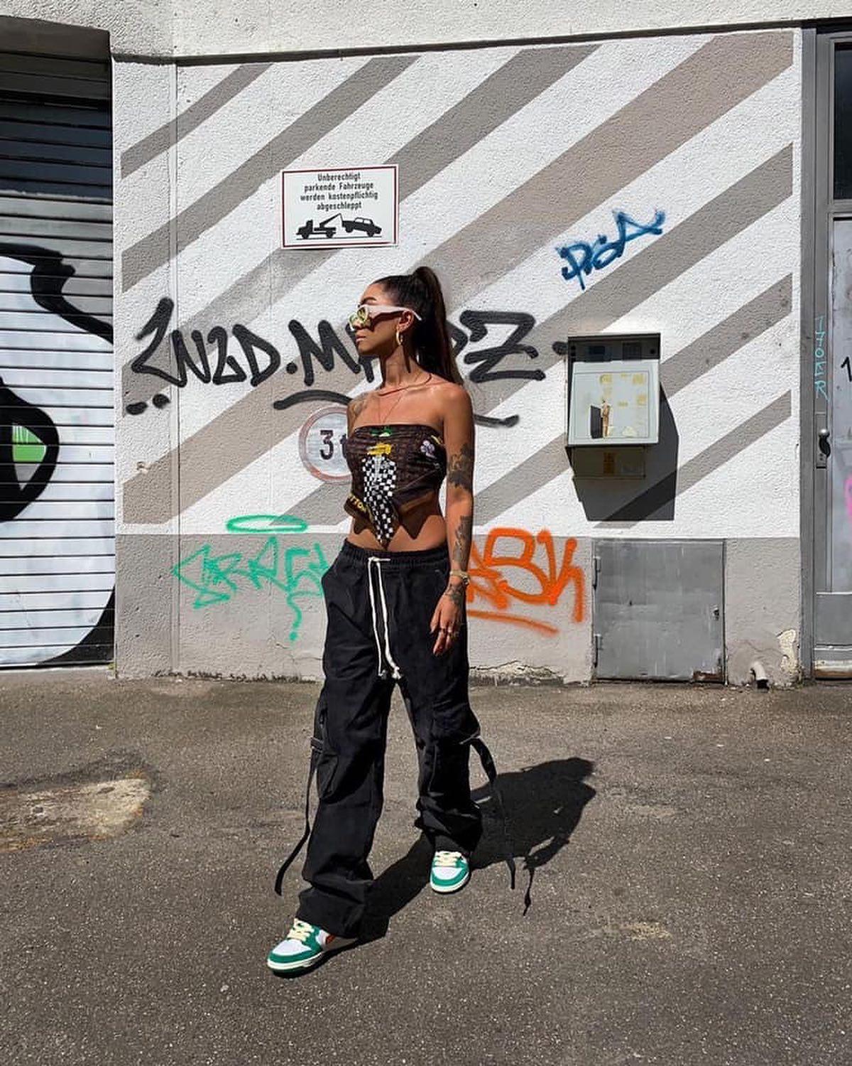 카고바지 이렇게 입는거야🧚🏻♀️💚 이미지7