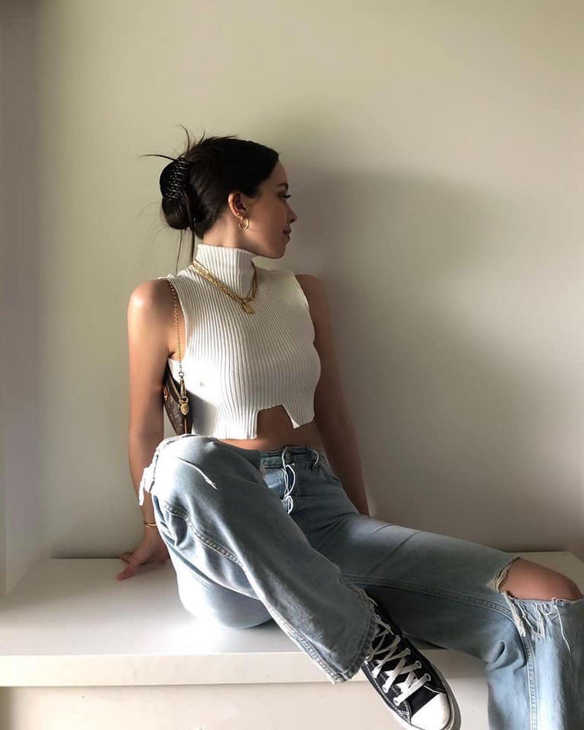 미니멀룩에 컨버스👍🏻🖤 이미지4