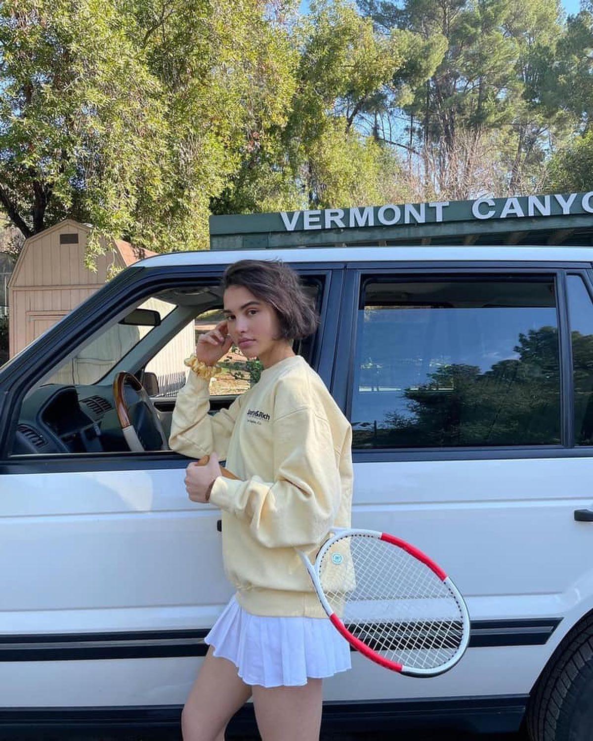 테니스 하고 싶어지는 룩🎾🤍 이미지4