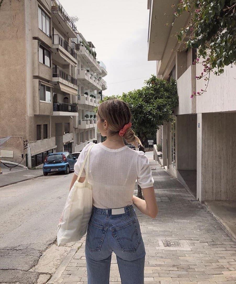 무더위엔 반팔 + 청바지 💙 이미지