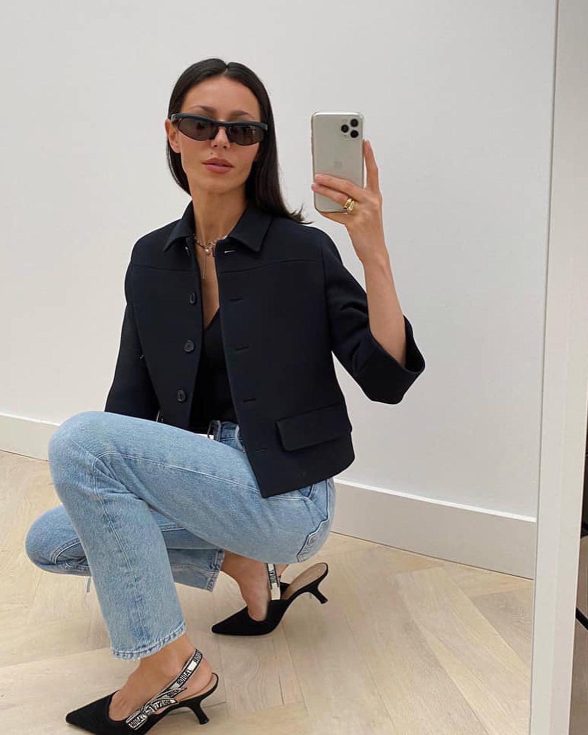 깔끔한 청바지 코디👖 이미지"